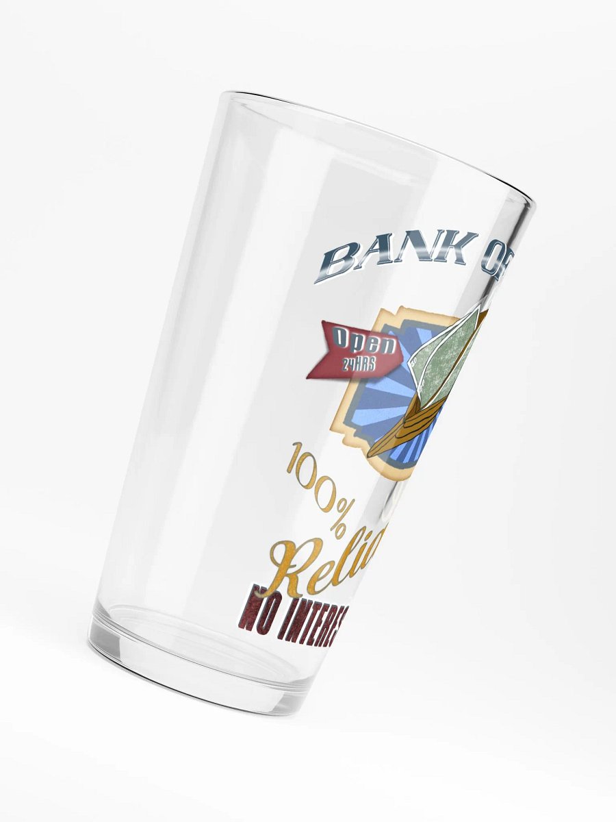 Bank of Dad Pint Glass product image (6)