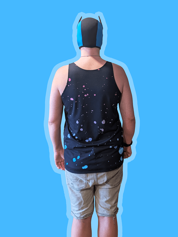Stray Tank - Bark - Dusk Blue Purple Pink product image (2)