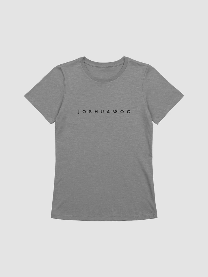 Joshua Woo Women's T-Shirt (Black Logo) product image (1)