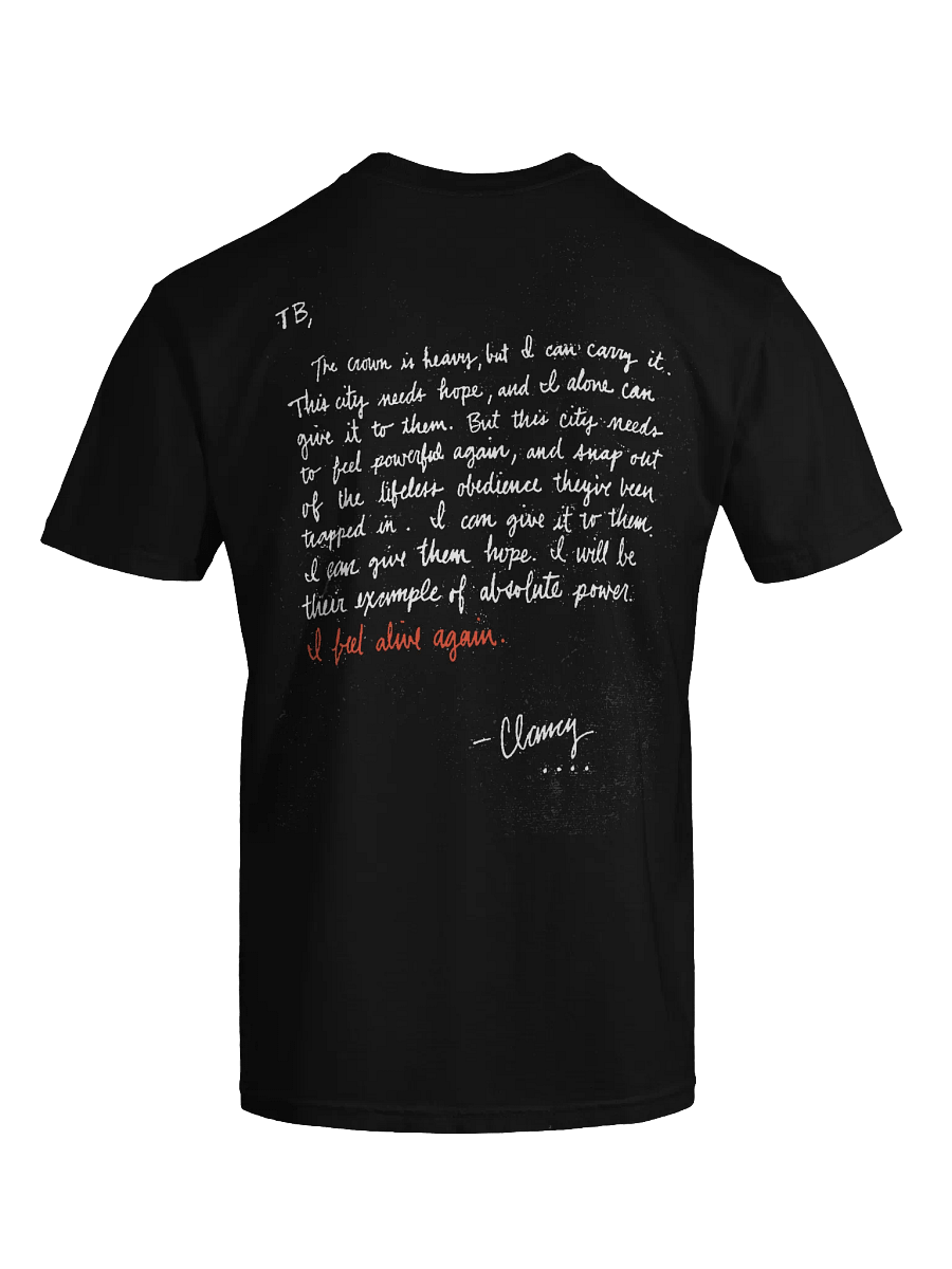 Clancy's Final Letter Tee product image (6)