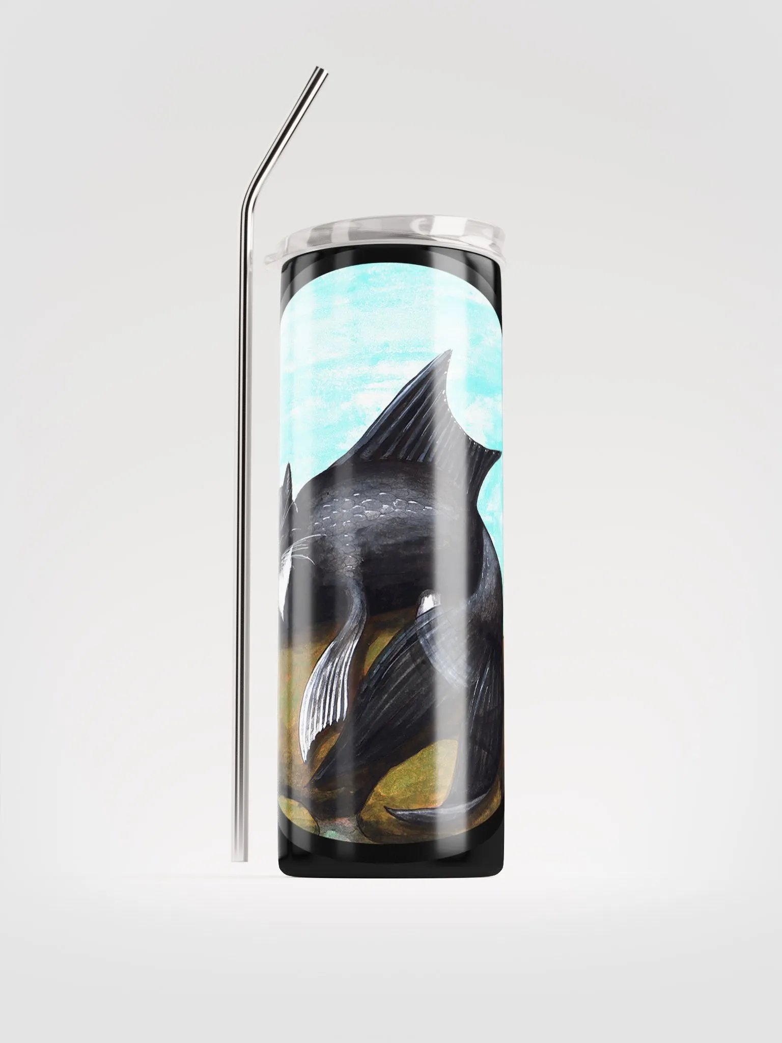 Mermeow Tuxedo Tumbler product image (1)