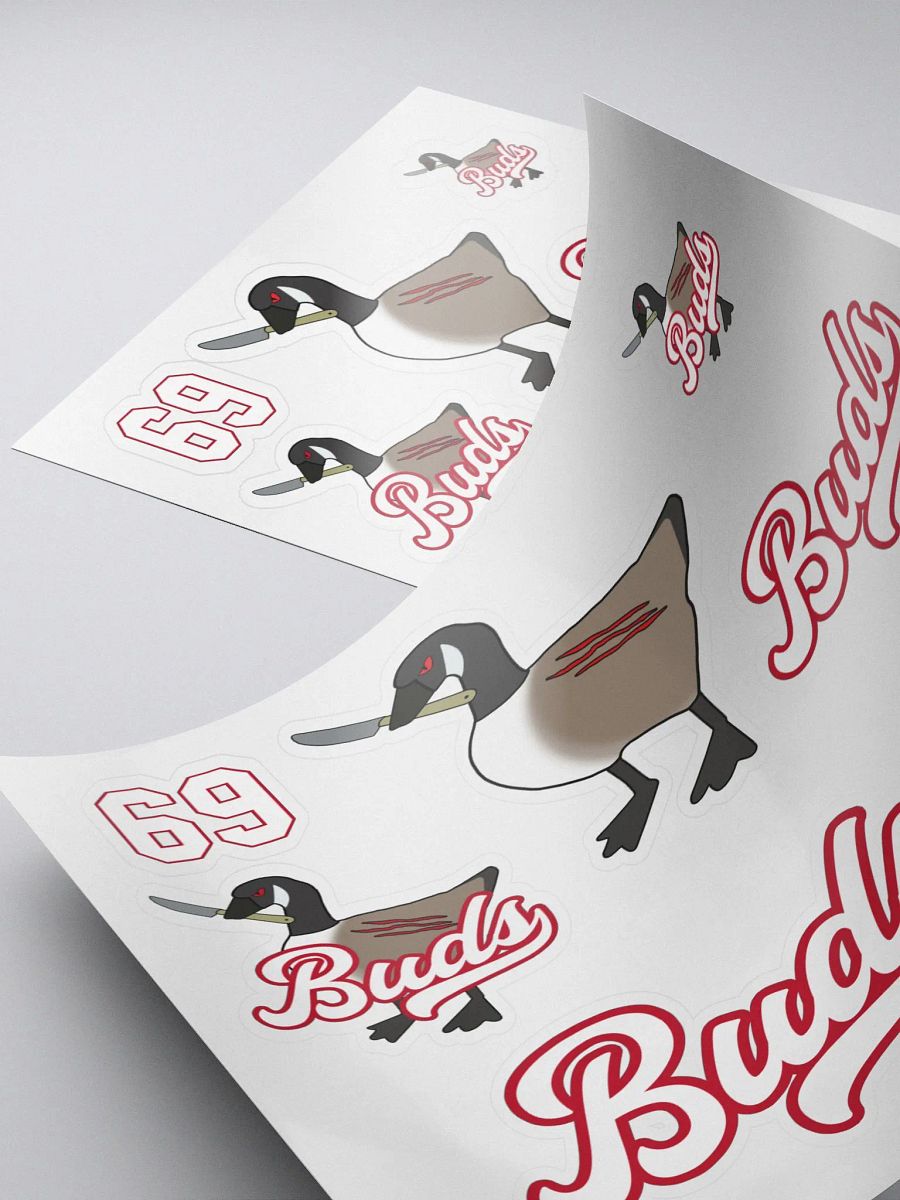 Buds Hockey Sticker Sheet product image (4)