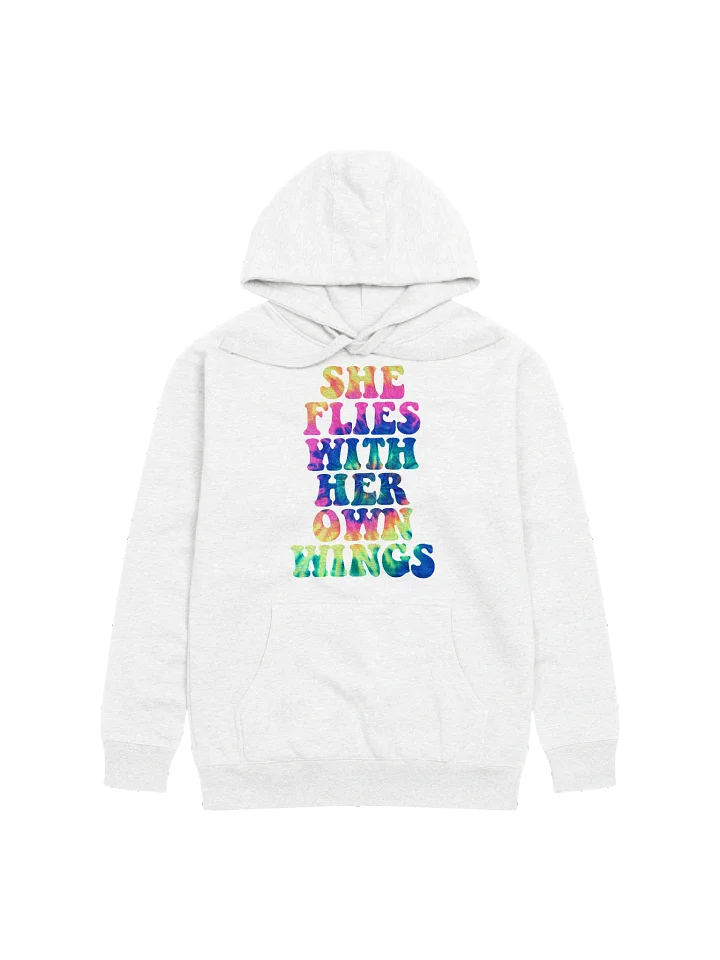She Flies Tie Dye Hoodie product image (1)