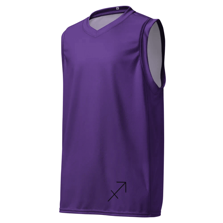 Sagittarius Symbol Unisex Basketball Jersey product image (1)