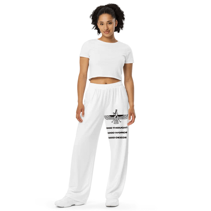 Faravahar Persian Design Pants Good Thoughts Good Words Good Deeds product image (2)