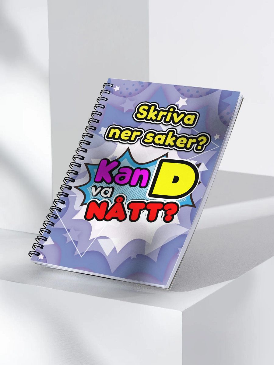 Anteckningsblock - Kan D va nått? product image (3)