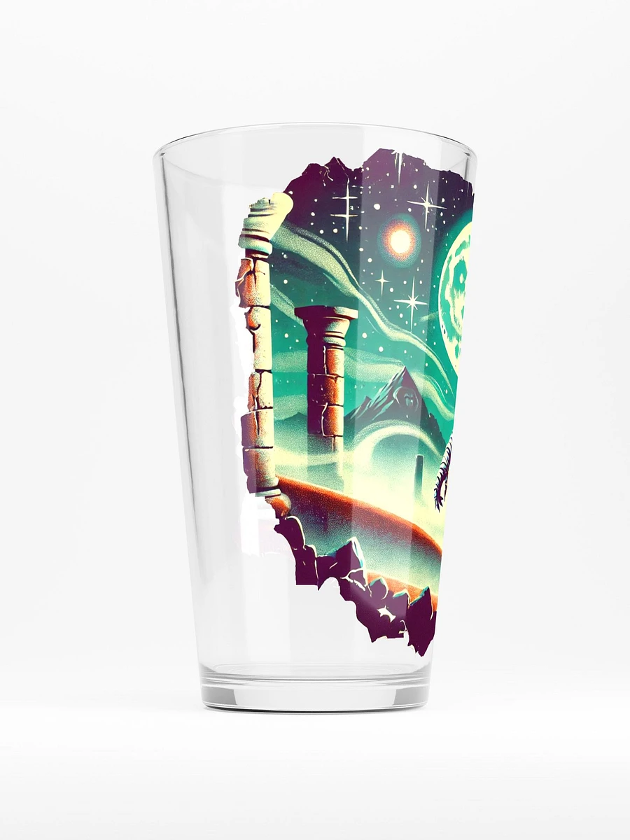 Mummy Full Moon Desert 16 oz Glass product image (2)