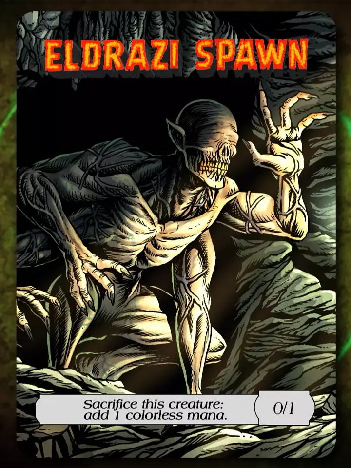 Eldrazi Spawn 0/1 Full Art Token product image (1)