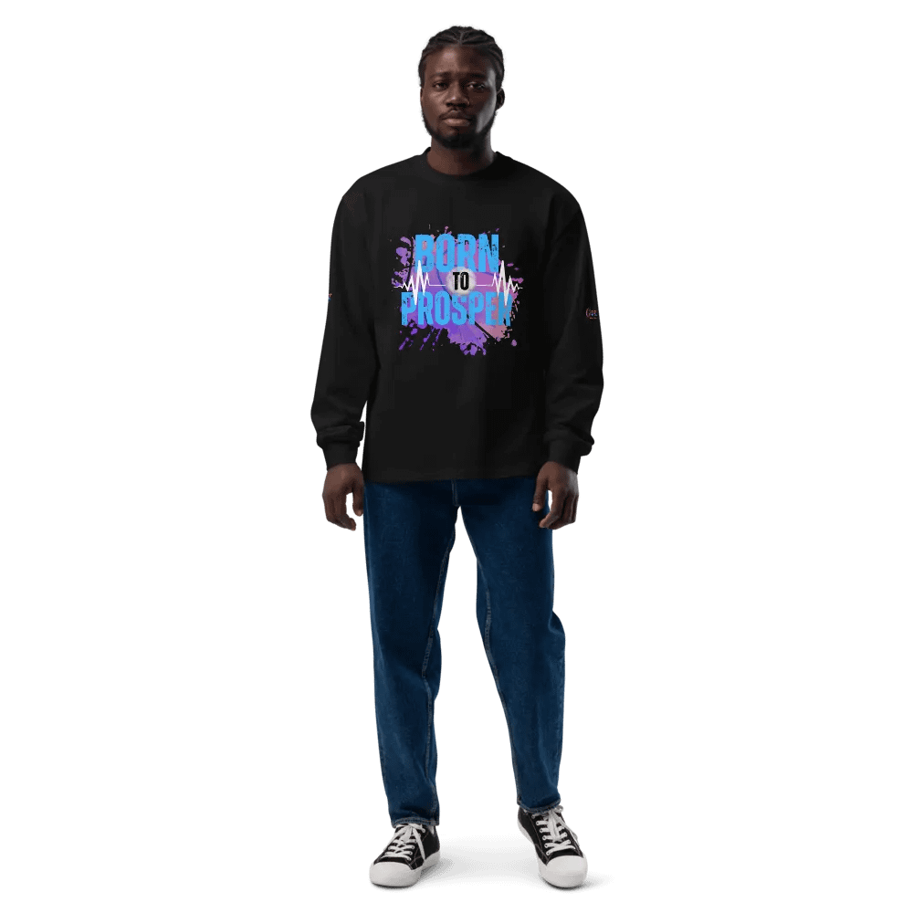 Born to Prosper Unisex Long Sleeve Shirt product image (9)
