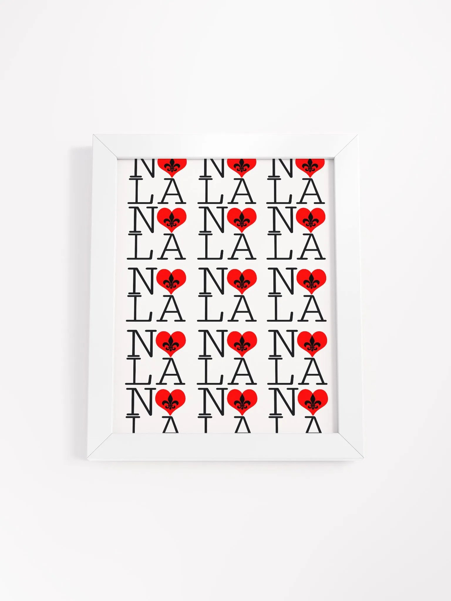 I LOVE NOLA **LEGACY POSTER** (INFINITY WALL) product image (1)