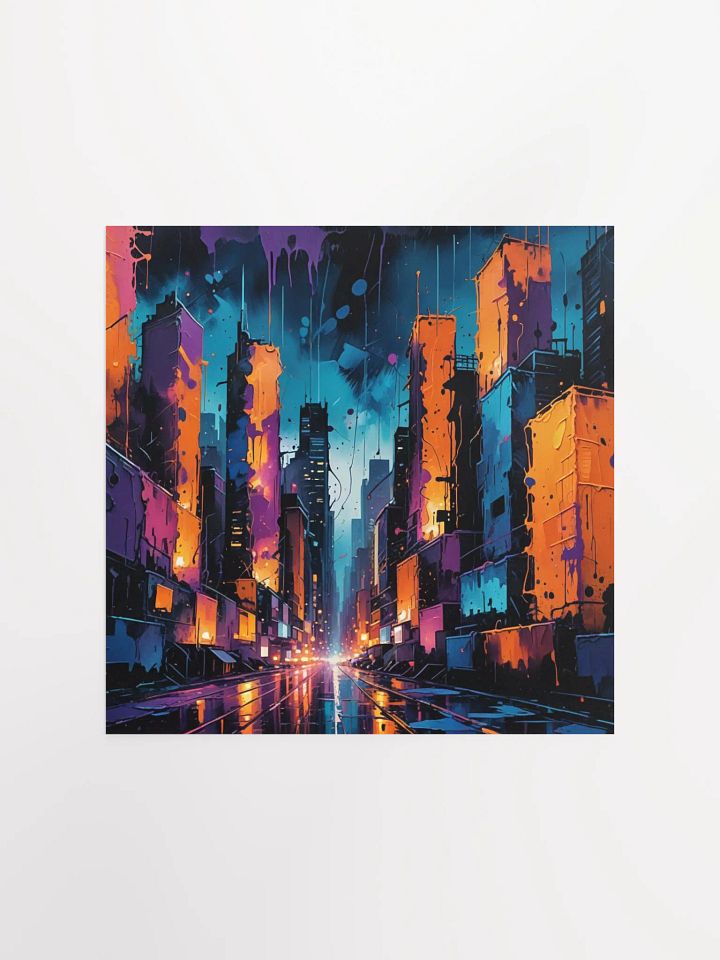 Abstract City 1 Poster product image (5)