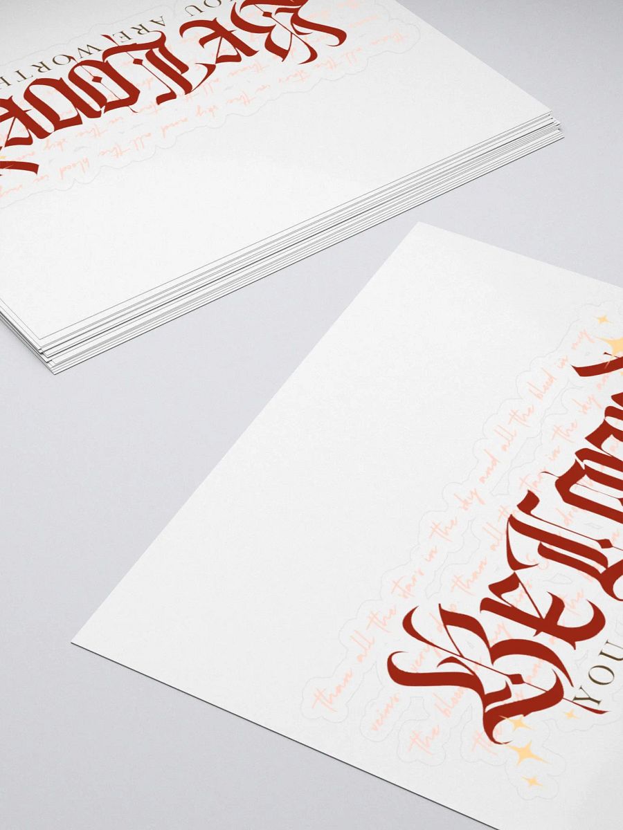 Beloved Sticker (A Bond of Briars) product image (4)