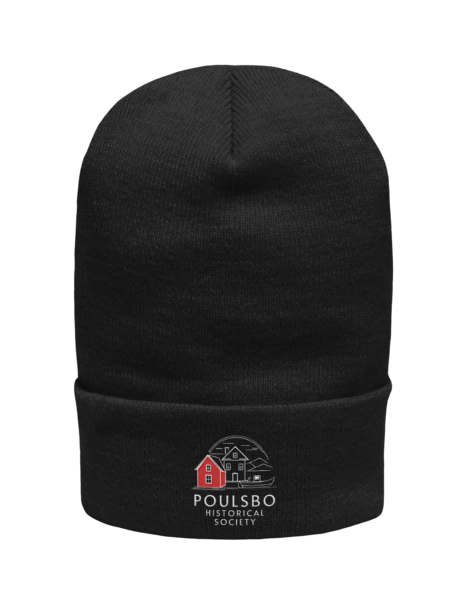 Poulsbo Historical Society Logo Beanie product image (4)
