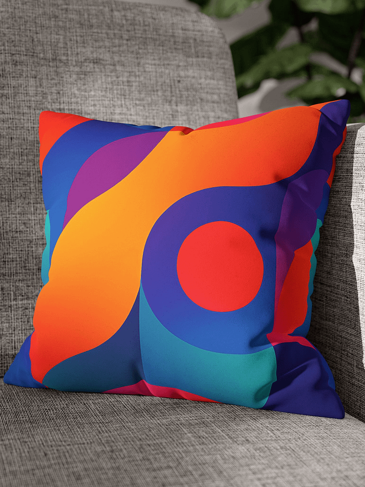 Vivid Colored Modern All-Over Pillow product image (1)