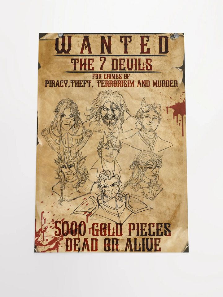 7 DEVILS WANTED: Wayward Souls D&D product image (1)