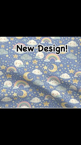 🌙✨ New Design✨🌙
I’ve just entered my latest pattern, “Sweet Dreams Celestial Baby,” into the Spoonflower “Welcome to the Worl...