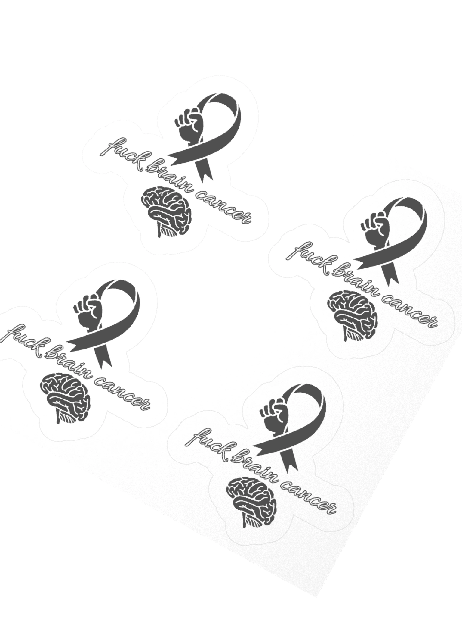 Fuck cancer stickers product image (2)