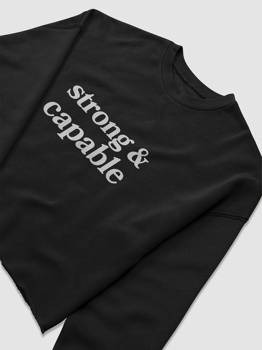 Strong & Capable Crop Sweatshirt product image (5)