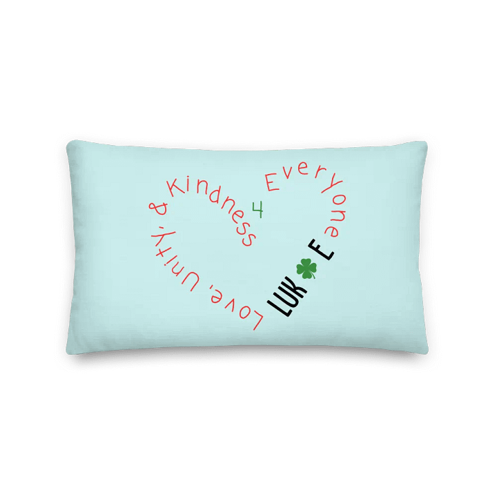 Kindness 4 Everyone Heart Pillow product image (2)