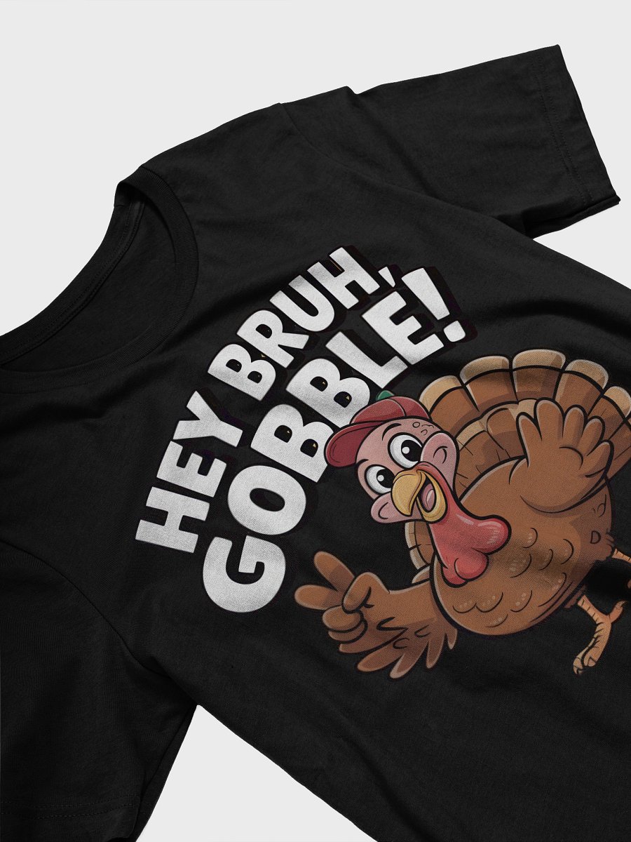 Gobble Peace Cartoon Turkey T-Shirt product image (30)