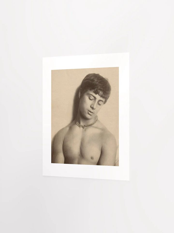 Ragazzo Con Collana Antica by Wilhelm von Gloeden (1904) - Print product image (2)