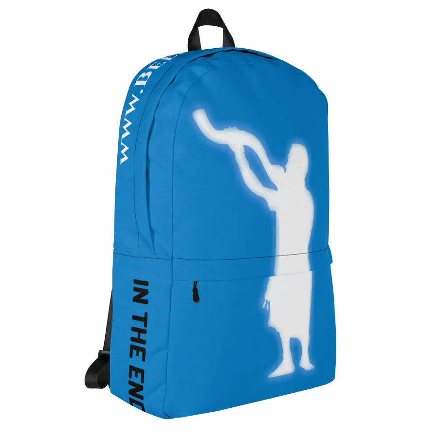 Official BeEzrat HaShem Blue Backpack product image (1)