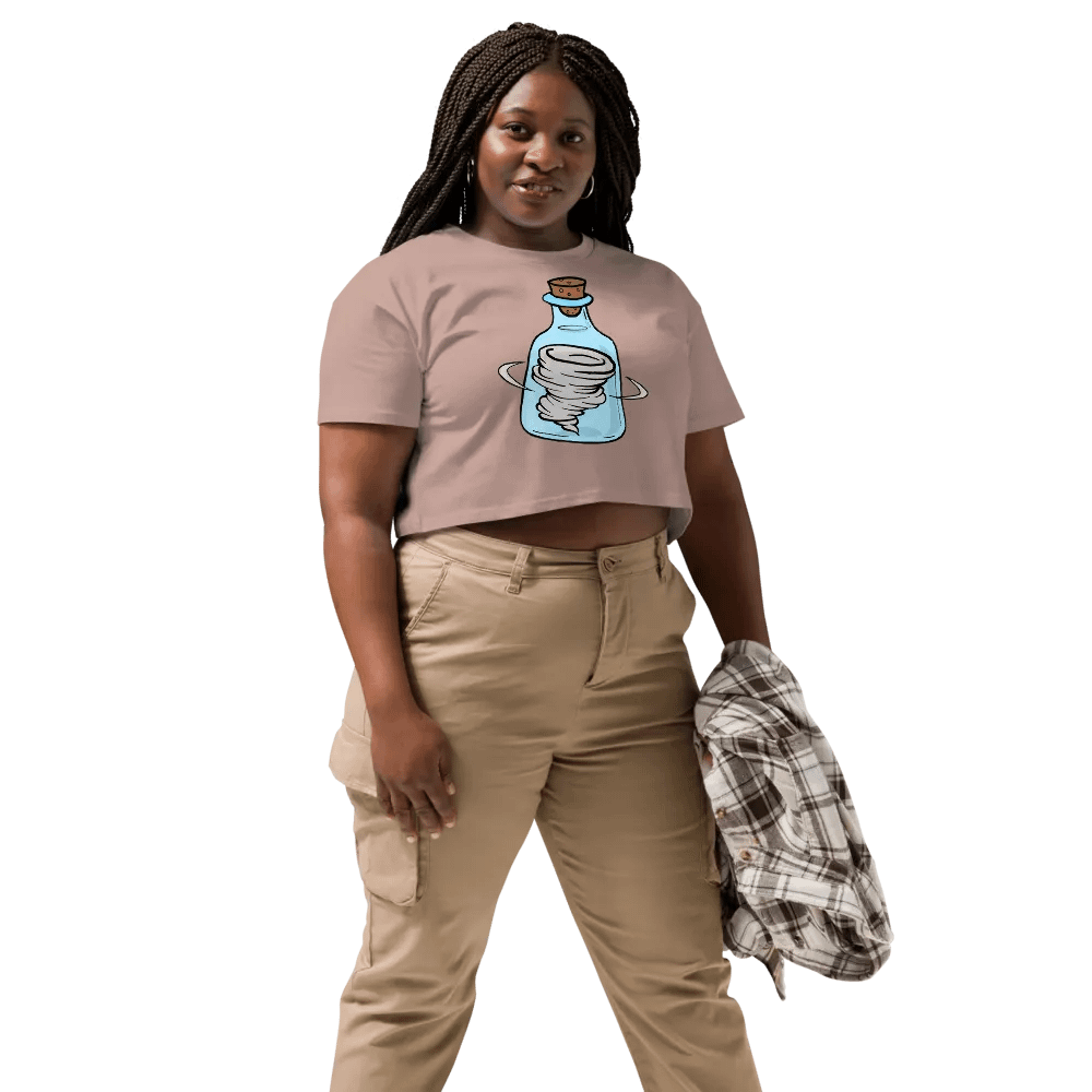 Chaos Vessel Short Sleeve Crop Top product image (6)