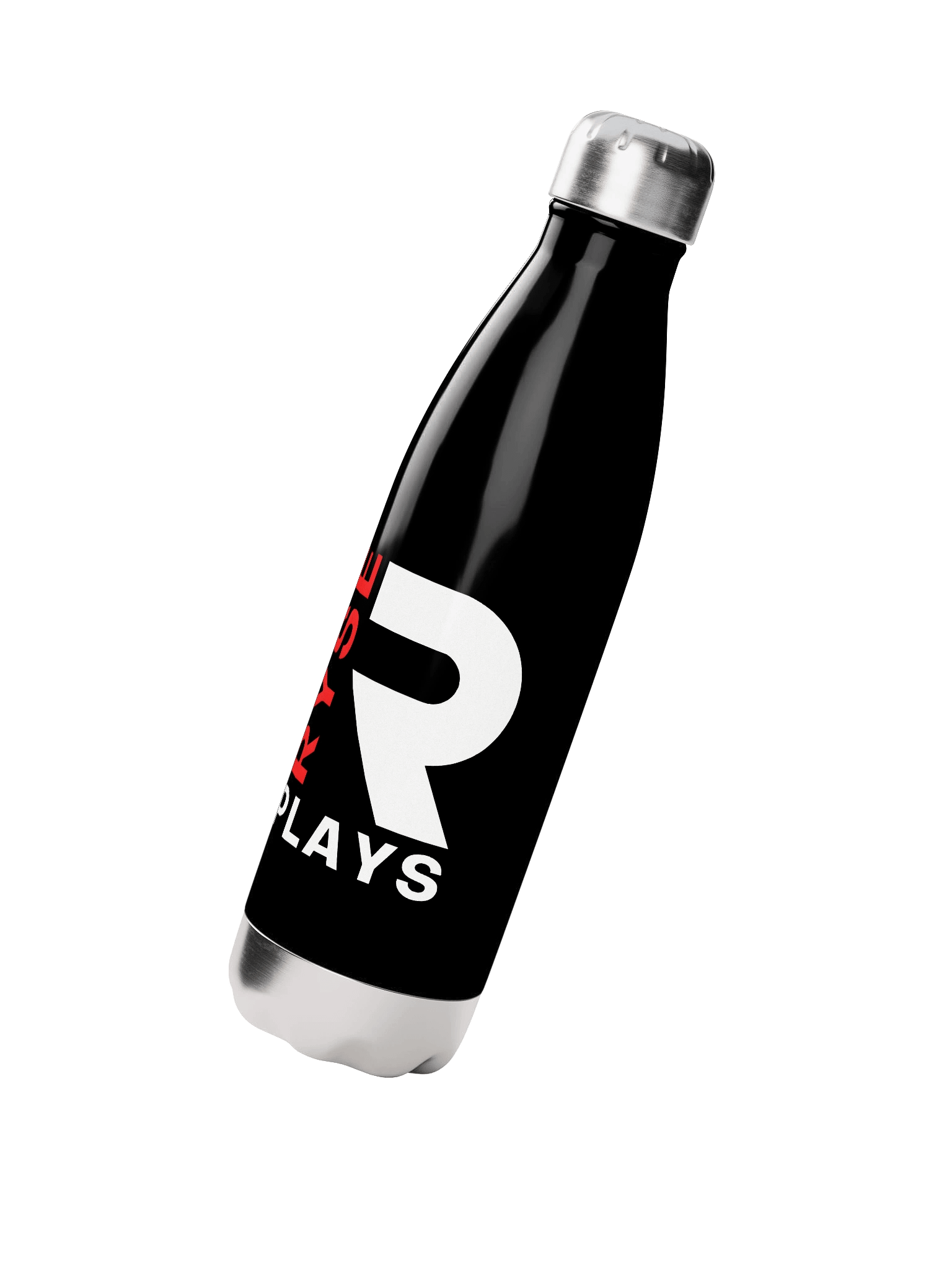 Ryse Plays Stainless Steel Vacuum Flask – Silver & Black Edition product image (2)