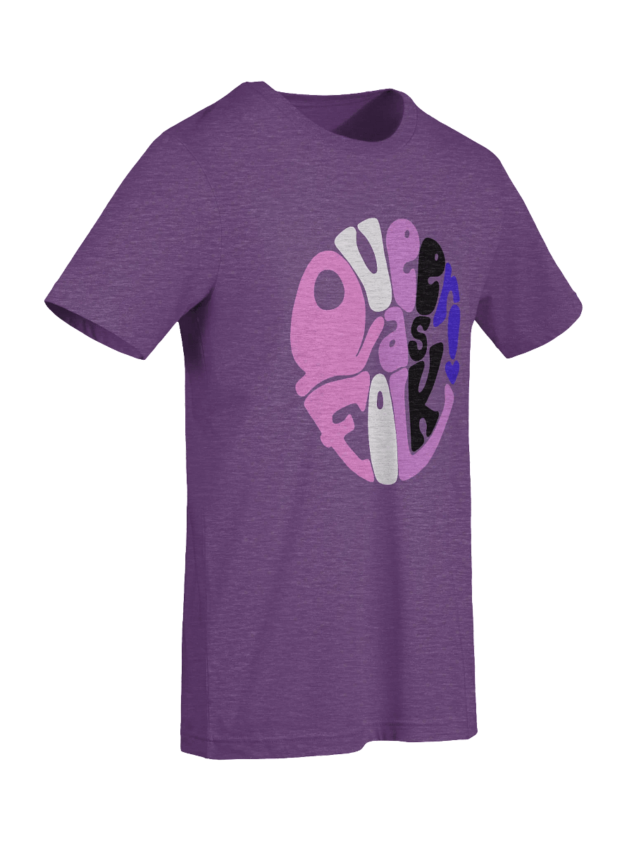 Genderfluid Queer as Folk big print tee product image (9)