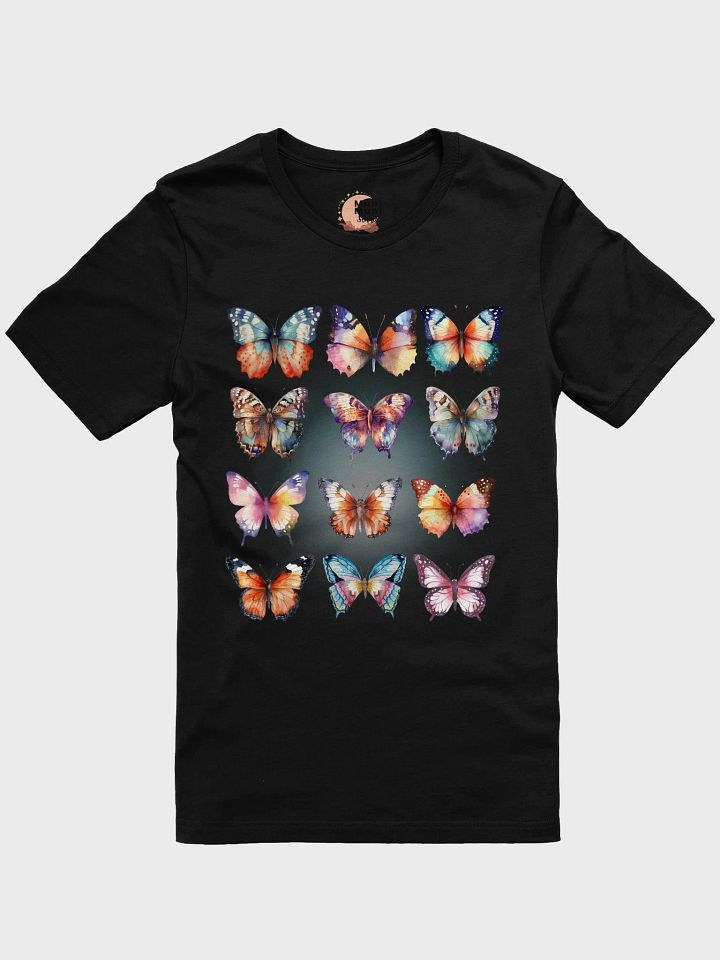 Pastel Butterfly Healing Comfort Tee - Soft Sky Aesthetic Shirt product image (1)