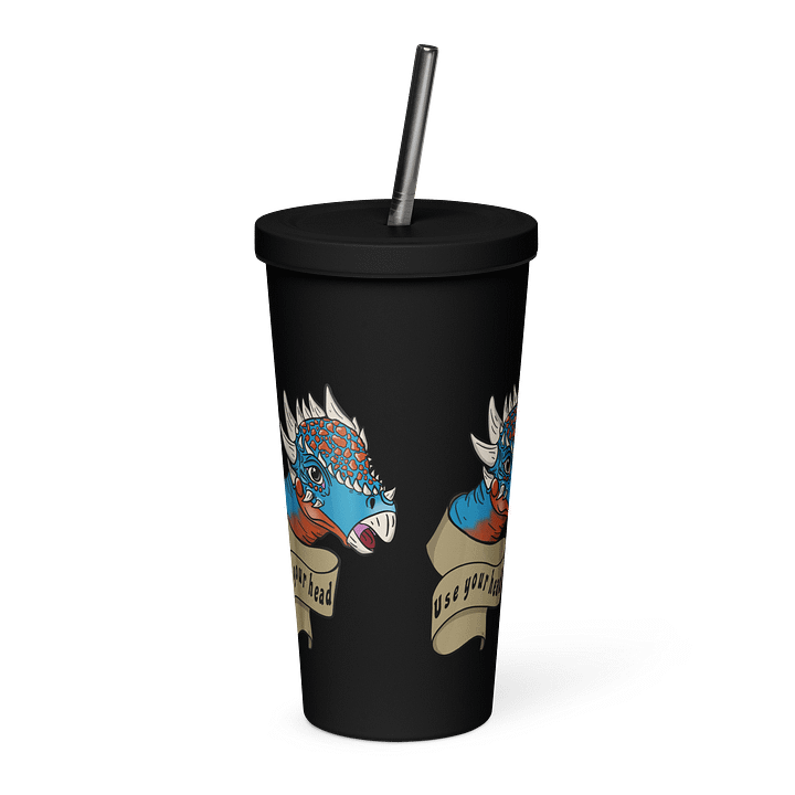 "Use Your Head" Pachycephalosaurus Tumbler product image (2)