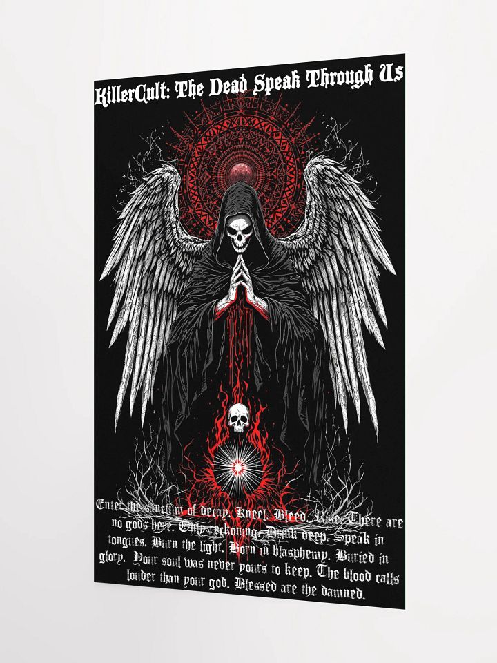 KILLERCULT - The Dead Speak Through Us (Poster) product image (2)