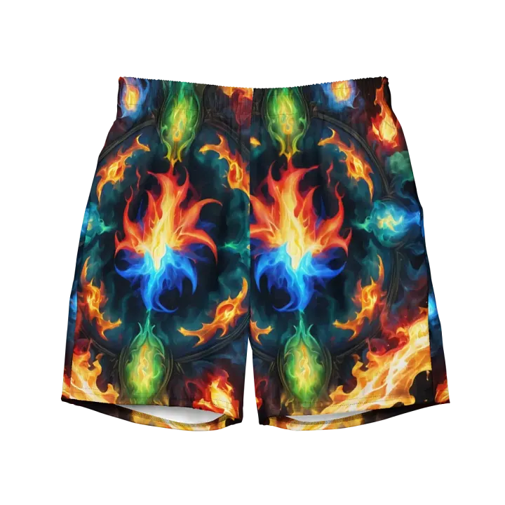 Ethereal Flame All-Over Swim Trunks product image (2)