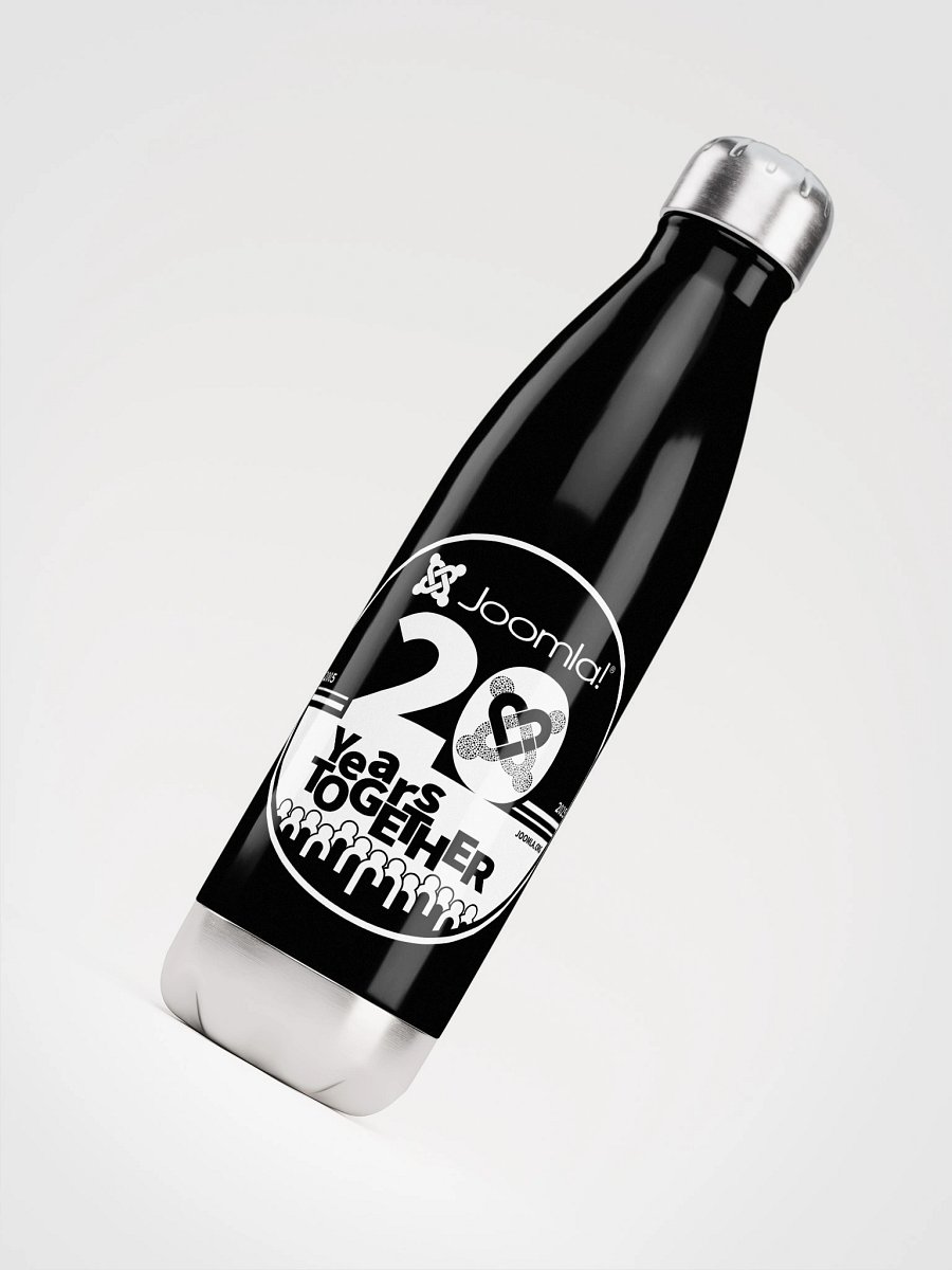 Joomla! 20th Anniversary Edition<br /> — Stainless Steel Water Bottle — product image (5)