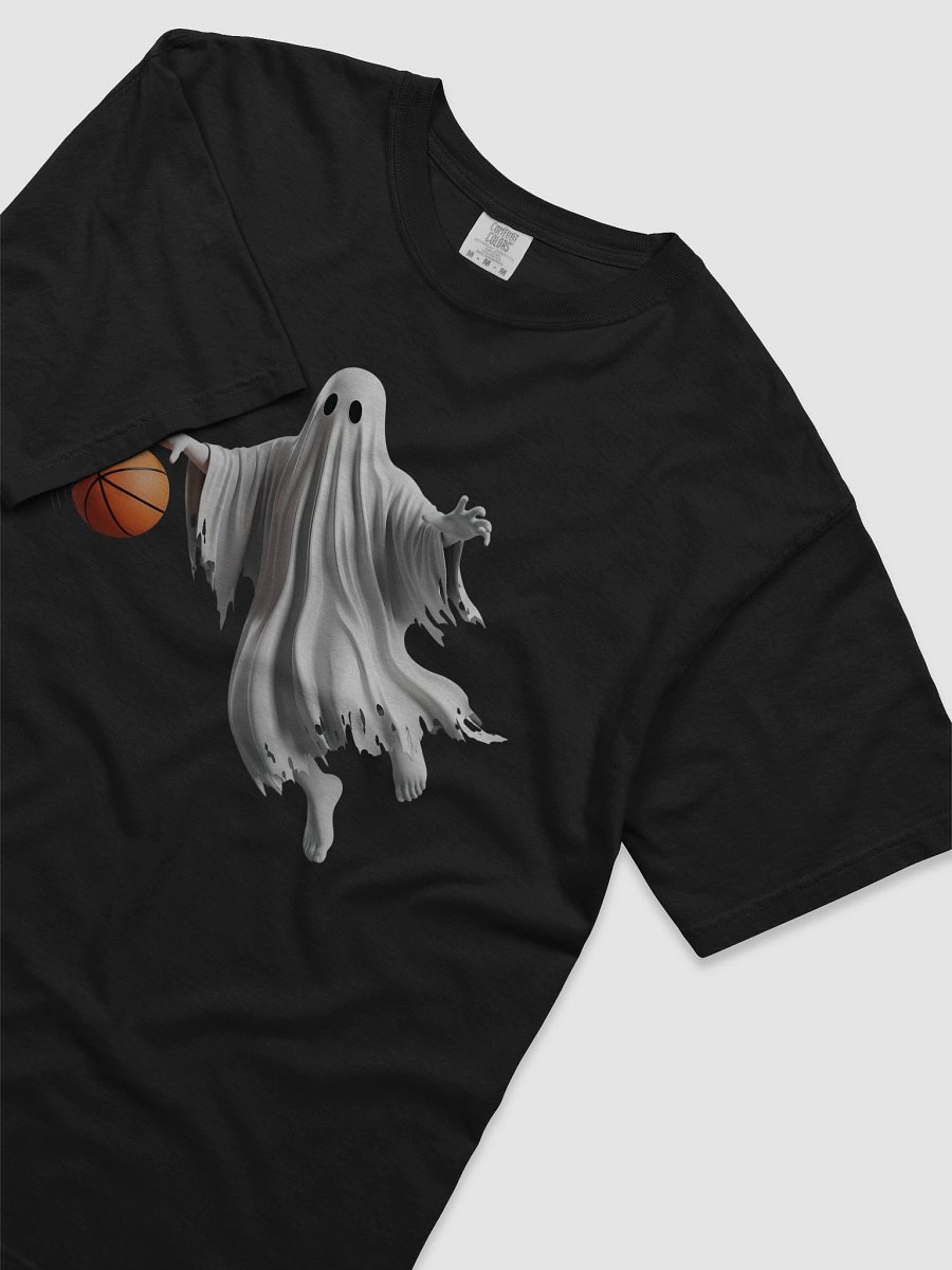 Spooky Hoops Ghost Basketball T-Shirt product image (29)