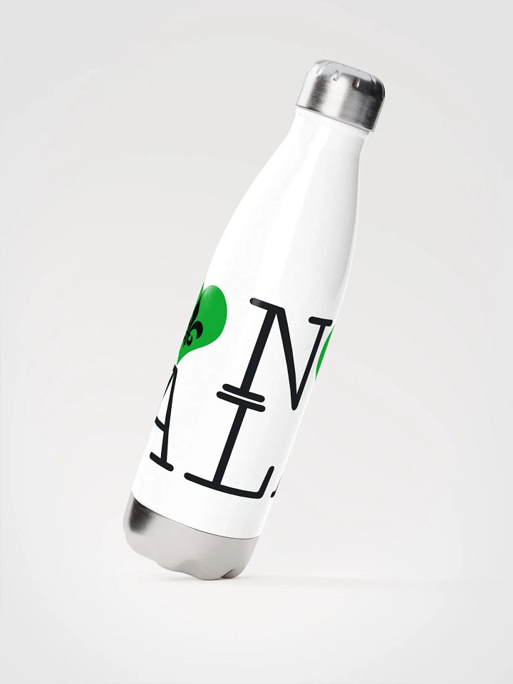 I LOVE NOLA **BIGSHOT BOTTLE** (GREEN HEART STAINLESS STEEL) product image (2)