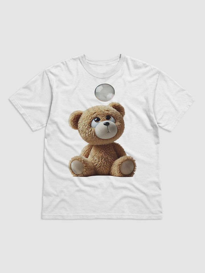 Teddy Bear Bubble #Humorous Heavyweight White T-Shirt product image (1)