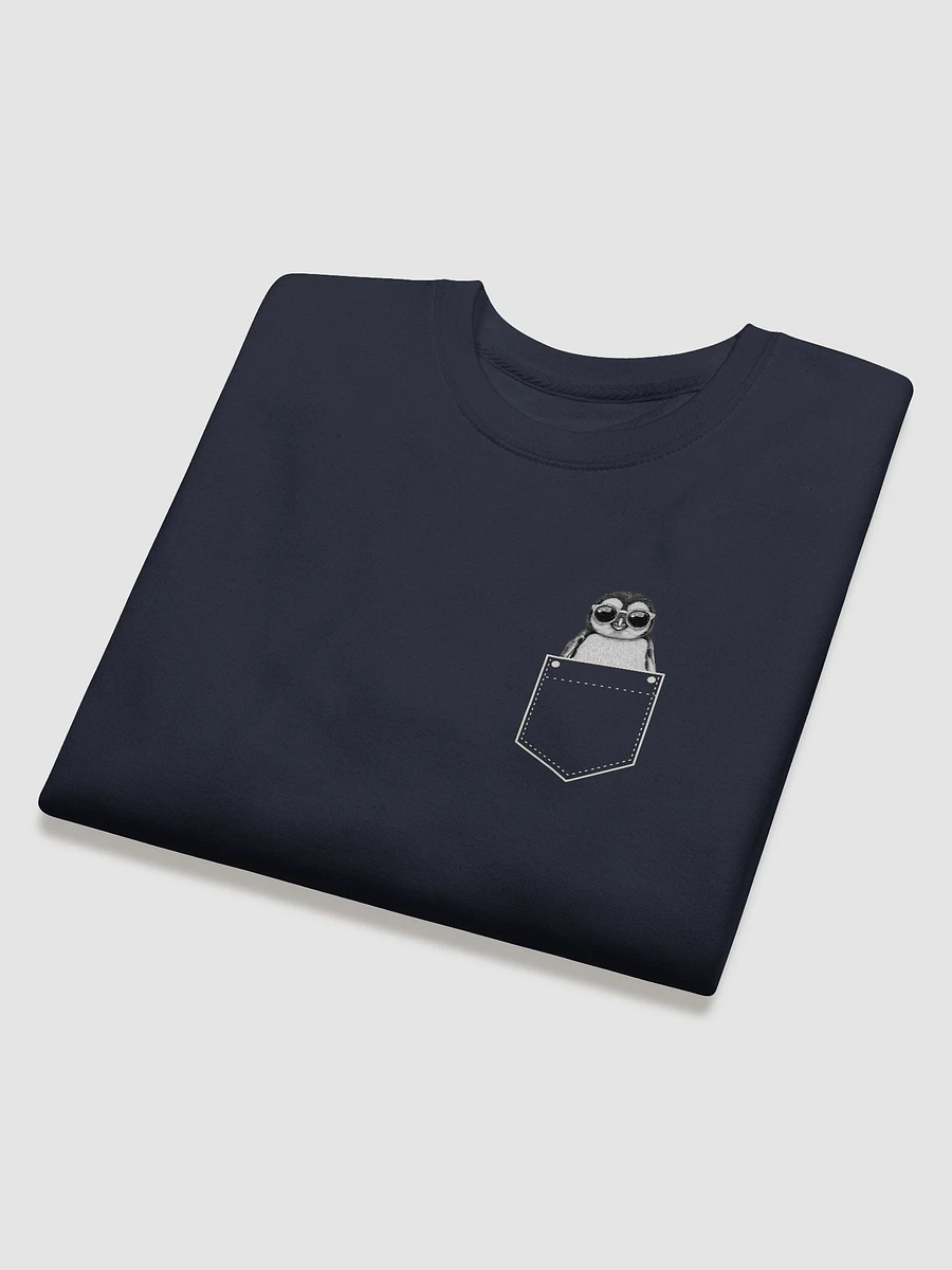 Pipping the Playful Penguin | Pocket Companion | Premium Sweatshirt | Always Remember to Embrace Joy product image (4)