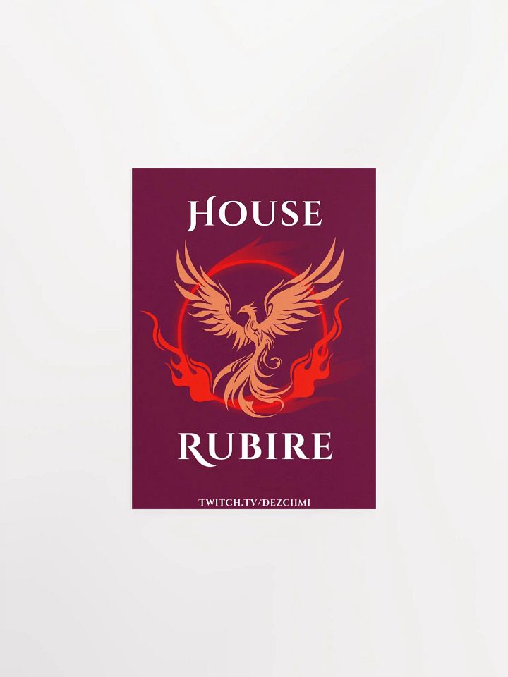 House Rubire Poster product image (2)