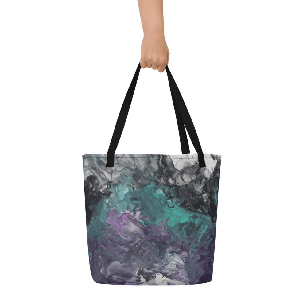 Acrylic Pour Printed Tote Bag - Original FCCA Design product image (6)