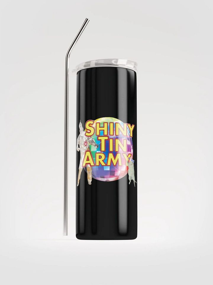 Shiny Tin Army Tumbler product image (2)