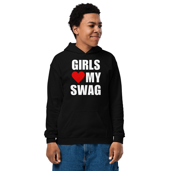 Girls Love My Swag Hoodie (Youth) product image (2)