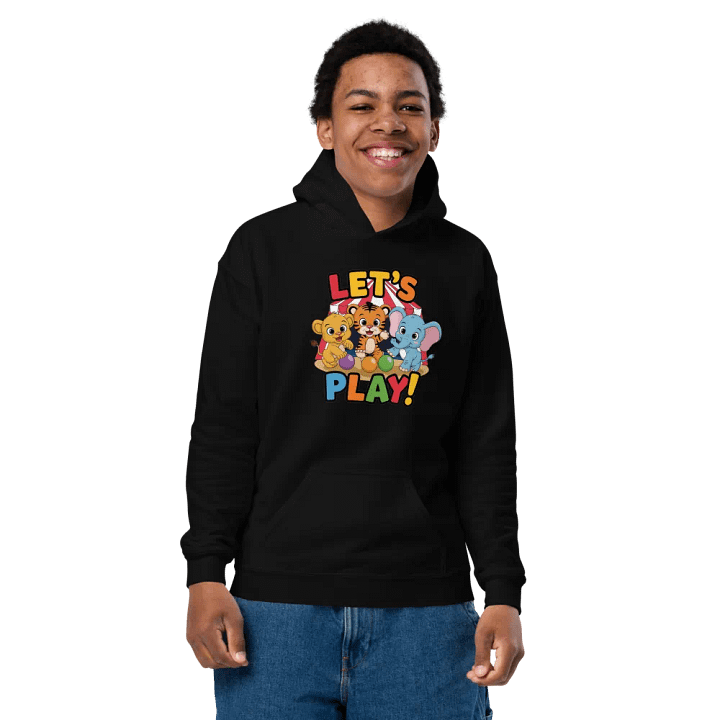 Novelty Lets Play Kids Hoodie product image (5)