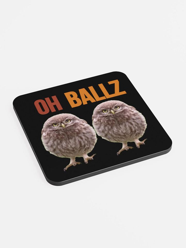 Oh Ballz Coaster (Black) product image (2)