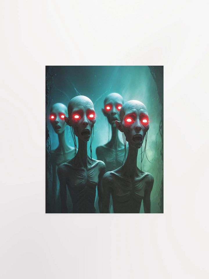 Shocked Expression Matte Poster product image (7)