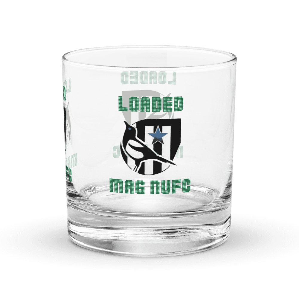Loaded Mag NUFC Rocks Glass product image (2)