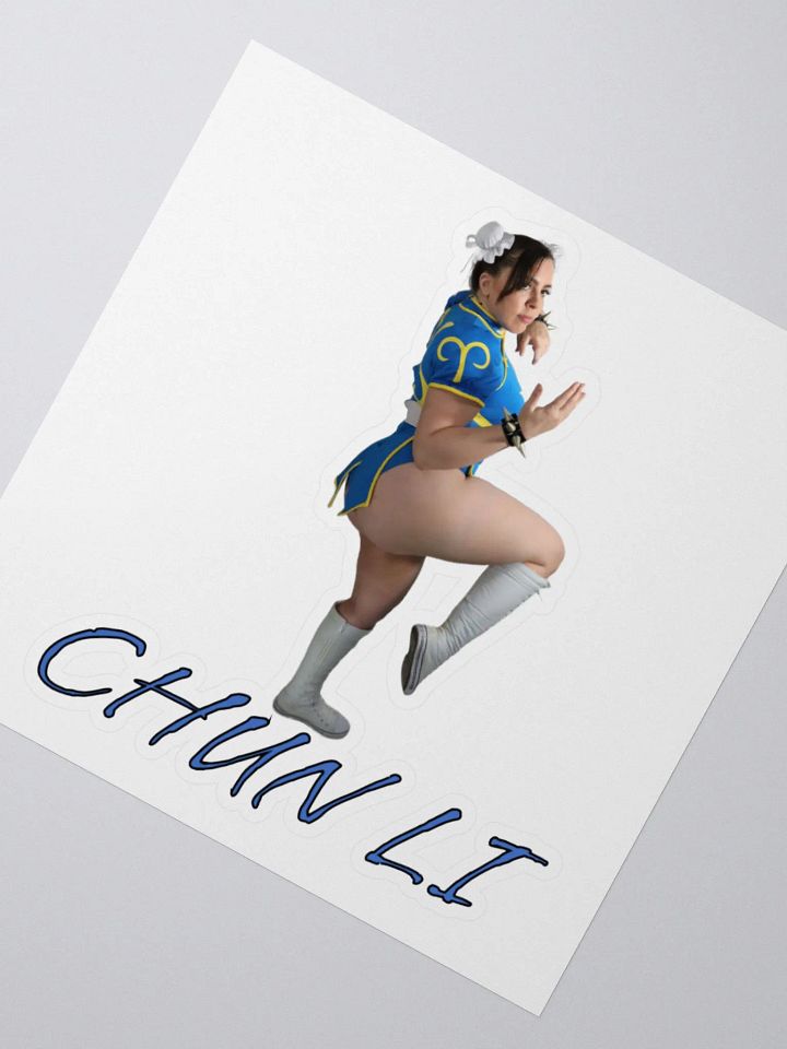 Chun Li KissCut Sticker product image (4)