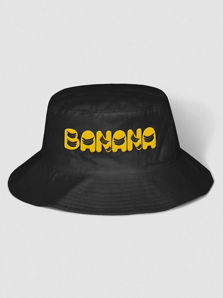 BANANA BUBBLE LETTERS BUCKET HAT product image (1)