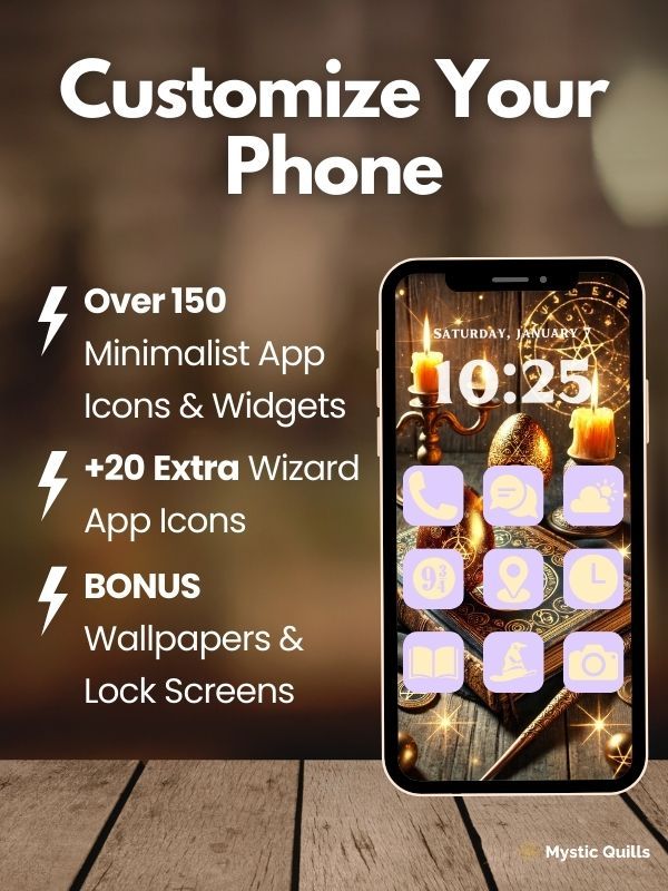 Harry Potter Easter Day Special Minimalist App Icon Pack for Phones and Tablets product image (3)