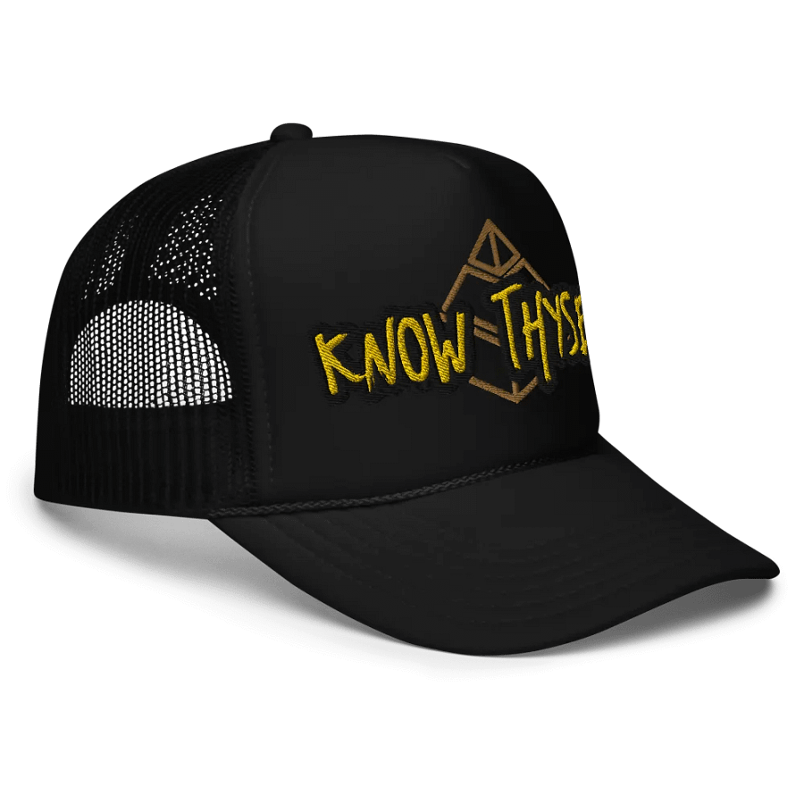 Know Thyself Foam Trucker Hat product image (9)